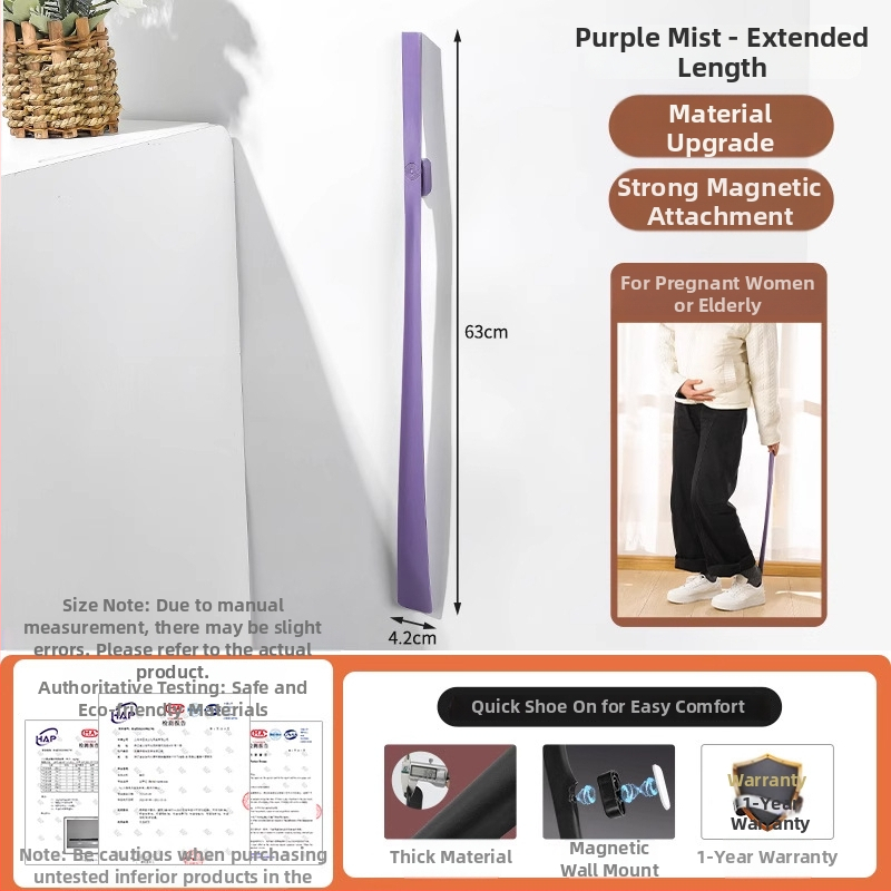 Magnetinė batų mentelė su ilga rankena nėščioms moterims ir vyresniems, nereikia lenktis, namų naudojimui, Friendly prekės ženklas, stilius Kitas, pavasario sezonui