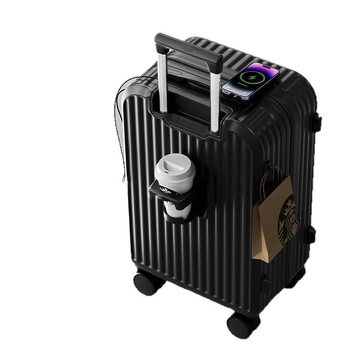 Ceļojumu soma ar riteņiem — ABS, ūdensnecaurlaidīga, ultra viegla, nodilumizturīga, universālie riteņi, rāvējslēdzējs, standarta kombinācijas slēdzene