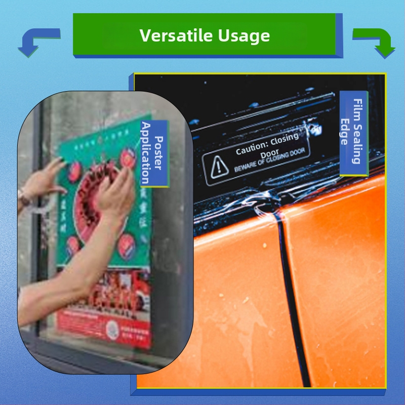 Baxifui plastikinis skrapas automobilių plėvelės klijų šalinimui nuo krašto, be apdorojimo pritaikymo