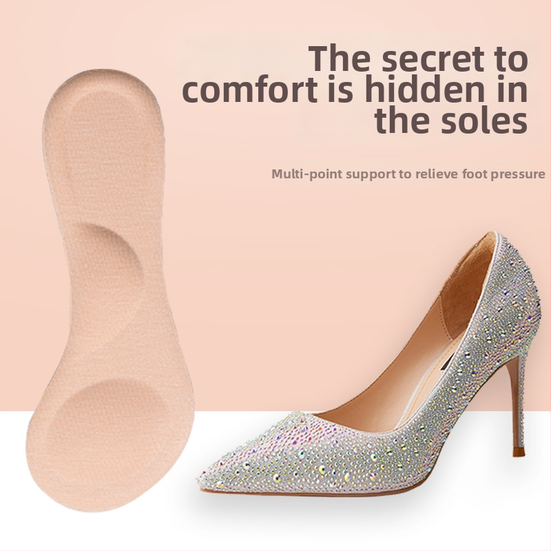 Konbida BM-201 Putų arkos palaikymo pusės vidpadis – drėgmės šalinimas, smūgio sušvelninimas, minkštas, audiniu danga, neslystantis, tinkamas sportbačiams, odiniams batams, botams ir sandalėms