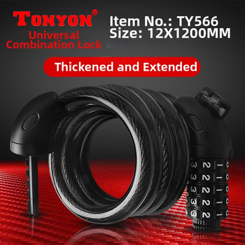 Ratta kombinatsiooniluk TY566, terasest kaabel, kaal 410