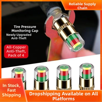 Metallist ventiilkapats rehvi rõhu jälgimiseks, mehhaaniline mõõdik, kompaktne disain, analoogne näidik, standardne täpsus