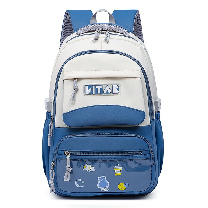 Hengtu universāla, ūdensnecaurlaidīga studentu mugursoma, ietilpība 20–35 L, saderīga ar 14″ klēpjdatoru, poliesters