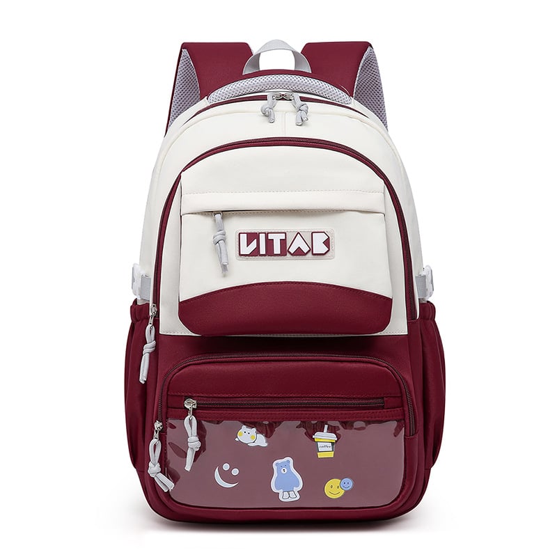 Hengtu universāla, ūdensnecaurlaidīga studentu mugursoma, ietilpība 20–35 L, saderīga ar 14″ klēpjdatoru, poliesters