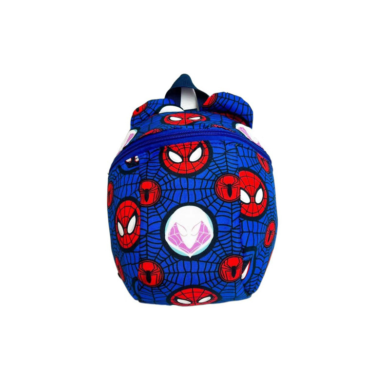 Antizlost mugursoma priekš pirmsskolas vecuma bērniem – kanvas materiāls, elpojoša konstrukcija, universāls (unisex), anime raksts