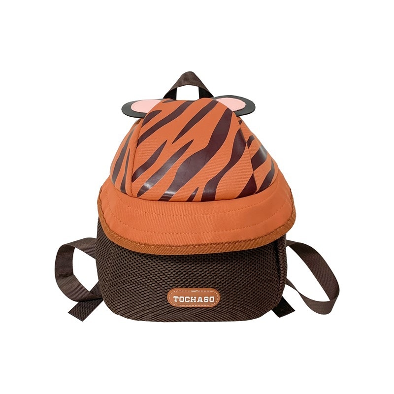 Bērnu mugursoma meitenēm ar augļu rakstu, neilona ārējā daļa, poliestera oderējums, ergonomisks dizains muguras aizsardzībai, pavasaris 2025