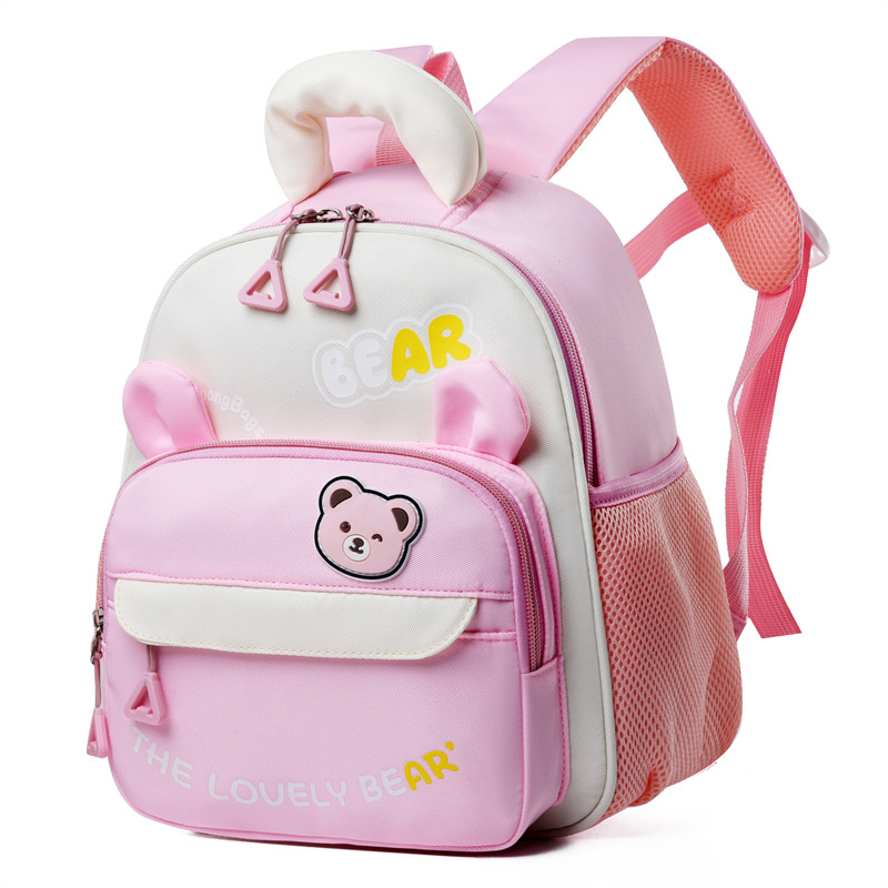 Bērnu mugursoma korejas stilā ar anime motīvu bērnudārzam – universāla, viegla un elpojoša, Oxford audums, 3–5 gadu vecuma bērniem