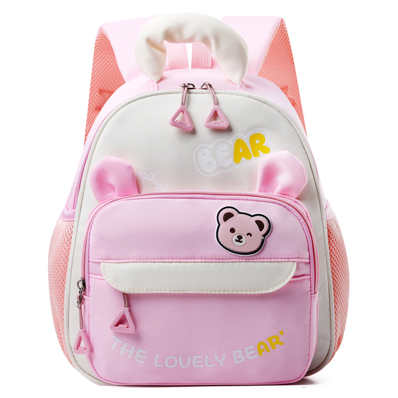 Bērnu mugursoma korejas stilā ar anime motīvu bērnudārzam – universāla, viegla un elpojoša, Oxford audums, 3–5 gadu vecuma bērniem