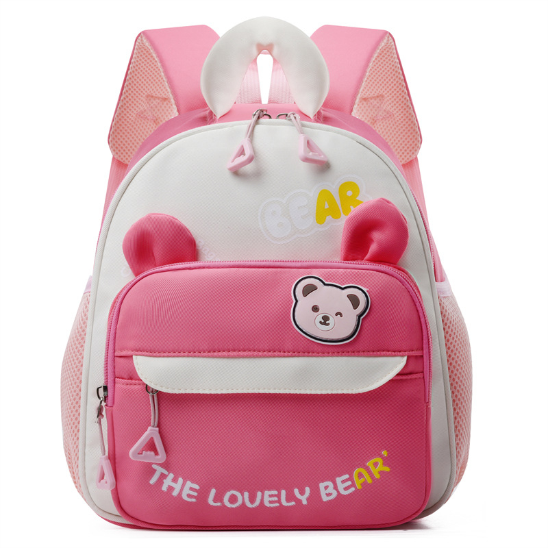 Bērnu mugursoma korejas stilā ar anime motīvu bērnudārzam – universāla, viegla un elpojoša, Oxford audums, 3–5 gadu vecuma bērniem