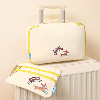 Set de depozitare pentru călătorii, 7 piese, formă cub, 600D Oxford, pliabil