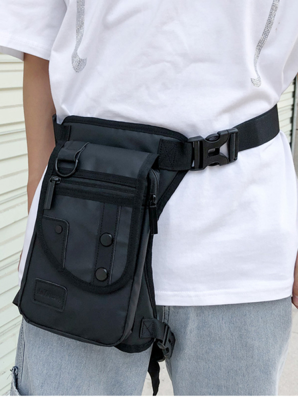 Vyrų juosmens krepšys – Nailonas, atsparus vandeniui, Mengsi Wei, poliesterio įdaila, sandėliavimo krepšys