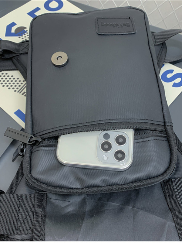 Vyrų juosmens krepšys – Nailonas, atsparus vandeniui, Mengsi Wei, poliesterio įdaila, sandėliavimo krepšys