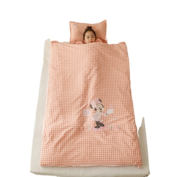 Bērnu guļammaiss ar anti-kick visām sezonām, 100% kokvilna, 0,55–1,0 kg, karikatūras stils, pielāgojama