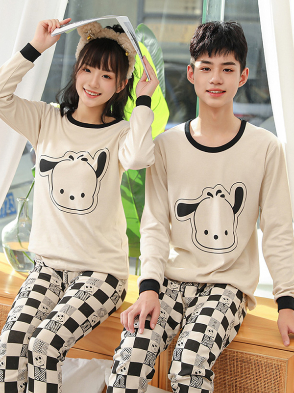 Laste puuvillane termokomplekt — varrukatega top ja pikkade säärtega püksid, 100% puuvill, pehme materjal, sobib alates 8-aastastest, sügis-talve-kevadhooajale