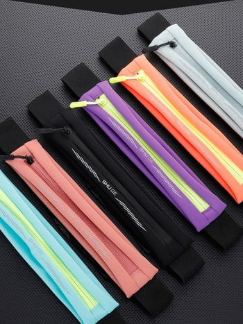 Bėgimo juostos kišenė telefonui – Lycra, užtrauktukas, horizontalaus kvadrato formos, universalus (vyrai ir moterys), gatvės stilius, TPU pamušalas