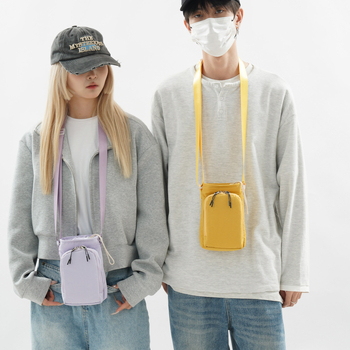 Xipeng kryžminė rankinė telefonui – unisex, lengva, miesto stilius, kortelių kišelis, užtrauktukas