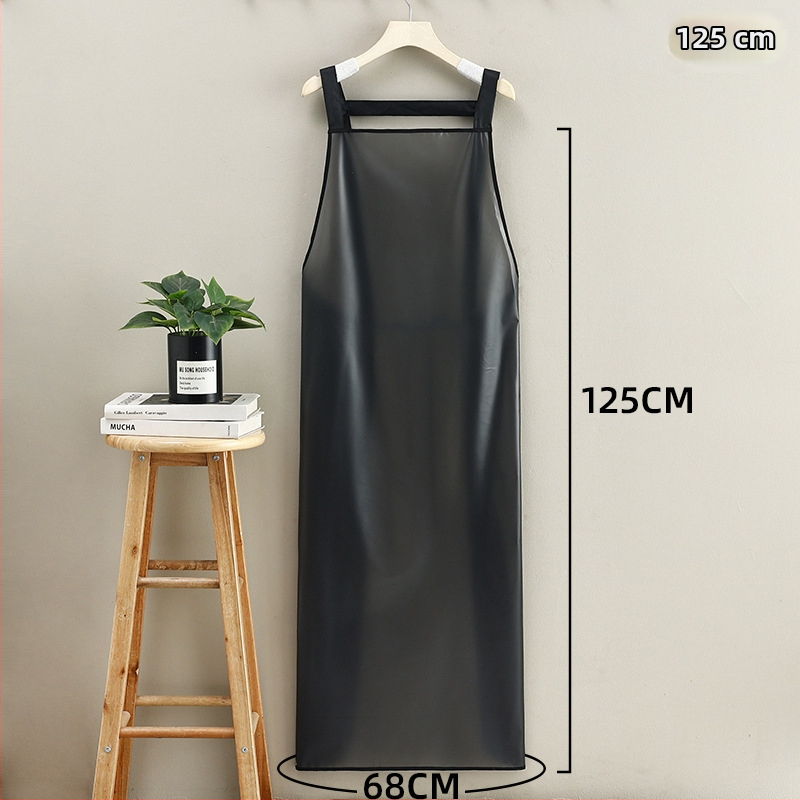 TPU priekšauts bez piedurknēm virtuves un ēdināšanas nolūkiem, mūsdienīgs minimālisma dizains