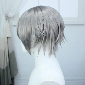 Perucă cosplay - coafură scurtă, fibre rezistente la temperaturi înalte, model Collapse the Star Dome Railway