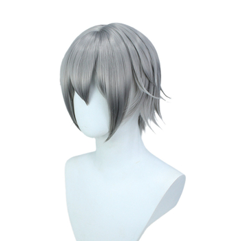 Perucă cosplay - coafură scurtă, fibre rezistente la temperaturi înalte, model Collapse the Star Dome Railway