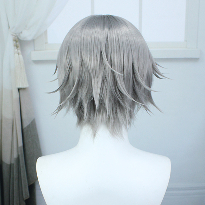 Perucă cosplay - coafură scurtă, fibre rezistente la temperaturi înalte, model Collapse the Star Dome Railway