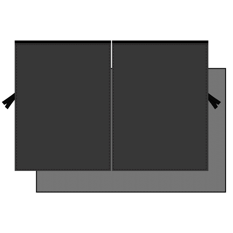 Автомобилна магнитна слънцезащитна завеса за прозореца, мрежеста лента; магнитно закрепване; персонализиране на обработката; печат на лого; лицензиран частен етикет.