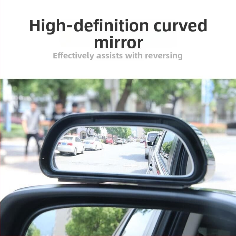 Automobilio galinio vaizdo veidrodėlis su papildomu veidrodėliu, aklųjų zonų veidrodėlis, platus kampas, reguliuojamas