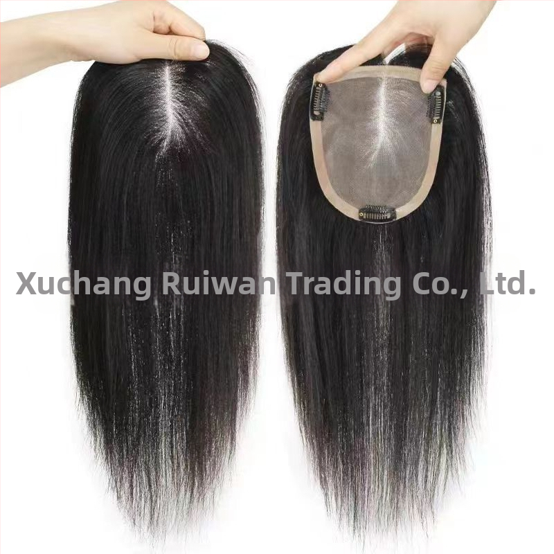 Parochňa s dlhými rovnými vlasmi, etnický štýl, skutočné vlasy, plne ručne tkaná, možno farbiť