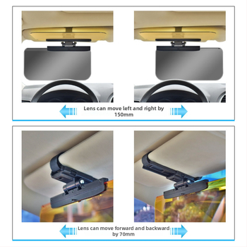 Auto okuliare proti oslneniu s nočným videním, PVC materiál, vstavané uchytenie, univerzálna kompatibilita, tlač loga, prispôsobenie