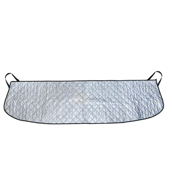 Che zhiqian Защитник от листа за предното стъкло на колата — алуминиево фолио, snap-in монтаж, универсална съвместимост, за областта на предните чистачки