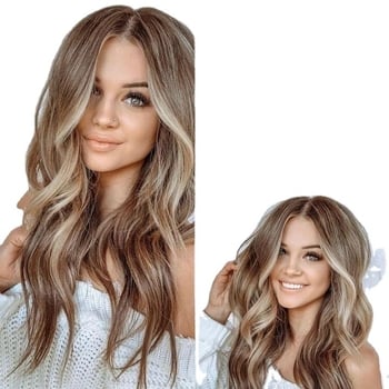 Fujia Női Paróka – Koreai Stílus, Hőálló Szálakból Készülő Haj, Rövid Egyenes Frufru Qi-stílusú, Modell 121402