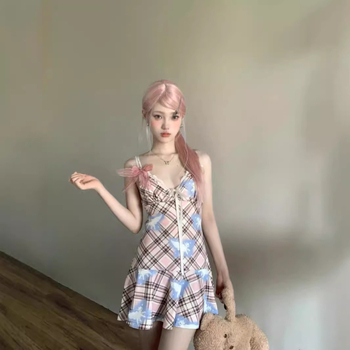 Parochňa pre ženy, prirodzený štýl, vlákna odolné voči teplote, šikmé ofiny, model plnej hlavy