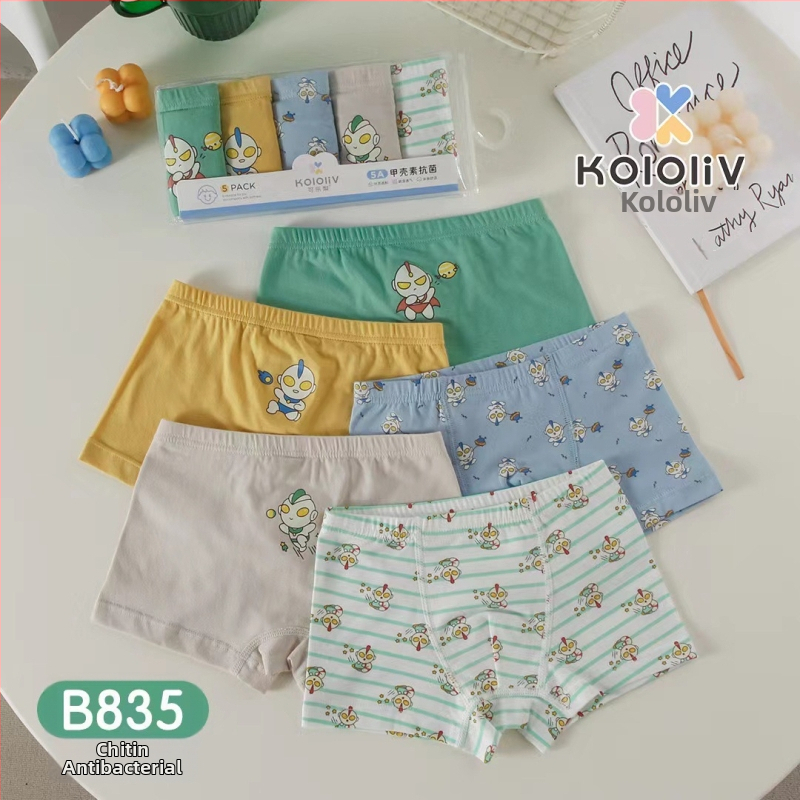 Zēnu bokseršorti no 100% kokvilnas, Klase A, zēniem 8+ gadiem (virs 140 cm), pavasaris 2024