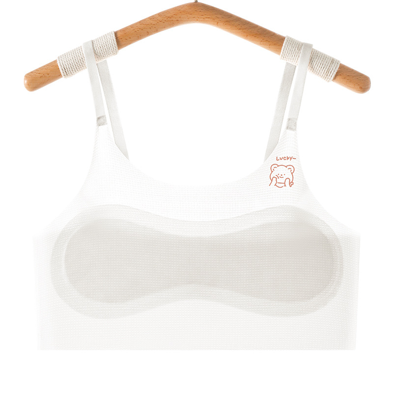 Bustier Stage One Development fără cusuri, Nailon Ice Silk, cupă completă, cupe subțiri, respirabil