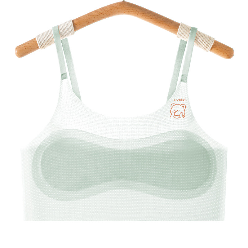 Bustier Stage One Development fără cusuri, Nailon Ice Silk, cupă completă, cupe subțiri, respirabil