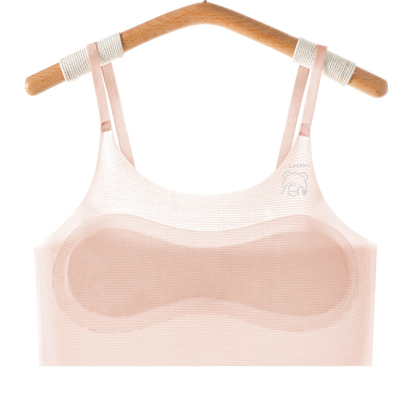 Bustier Stage One Development fără cusuri, Nailon Ice Silk, cupă completă, cupe subțiri, respirabil