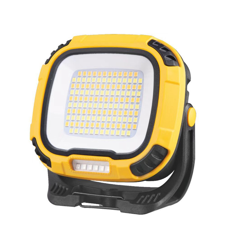 Magnetové COB LED kempingové pracovné svetlo s nabíjaním Type-C, 30W, 5400mAh batéria, dosah 50–100 m