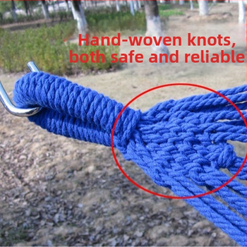 Kanvas hamaks vienai personai, izturīgs, slodze līdz 120 kg, svars 0,9 kg, zīmols Hike Mount