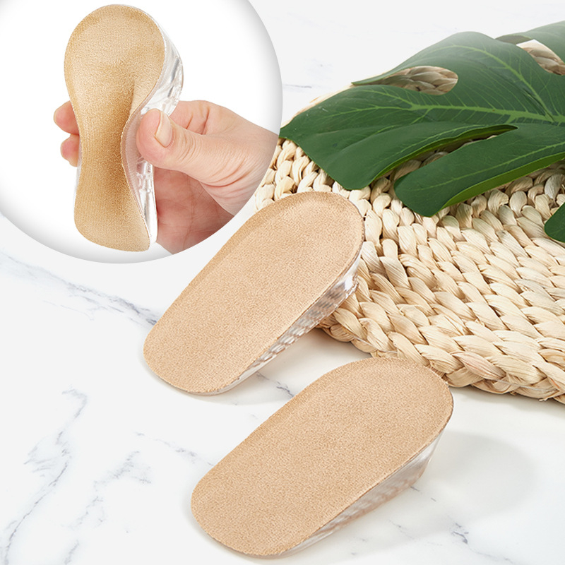 PU papēža pacēlāja zole – necaurspīdīgs iekšējais spilventiņš, stils 243