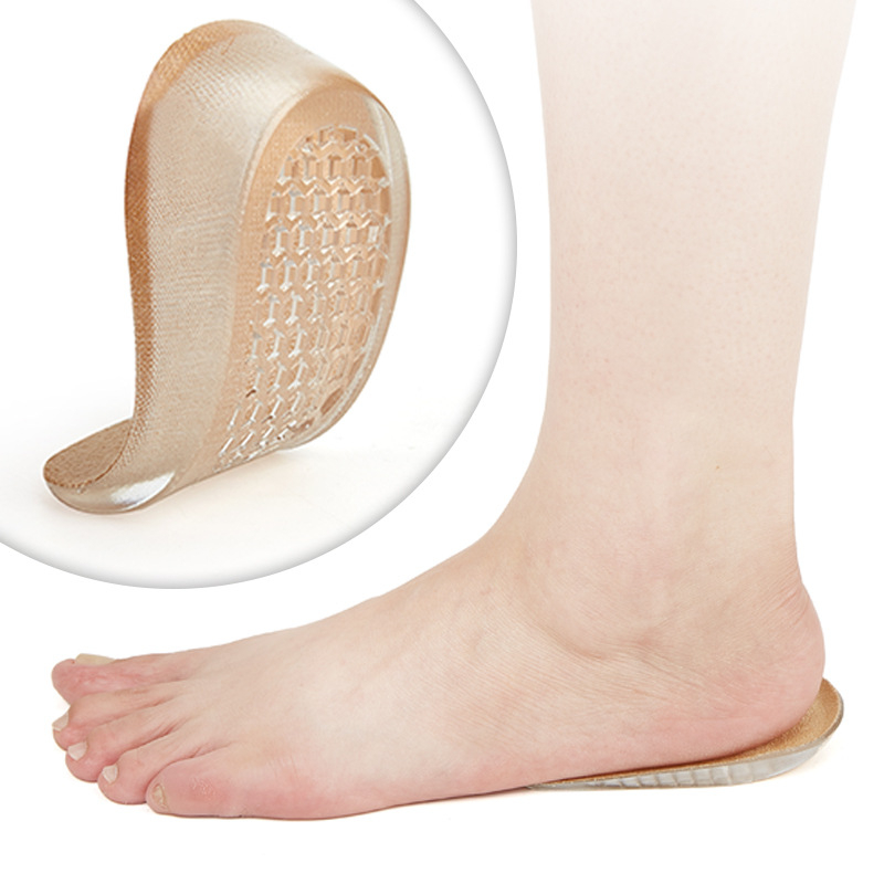 PU papēža pacēlāja zole – necaurspīdīgs iekšējais spilventiņš, stils 243