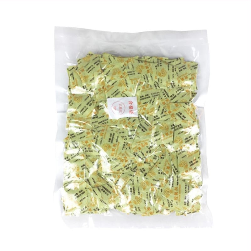 Élelmiszer-oxigénelnyelő és deszikkáns, 300 darabos zacskóban, nedvesség- és penészmentesítő, Mooncake, sütemények, tojássárgája ropogós és illatos tea számára