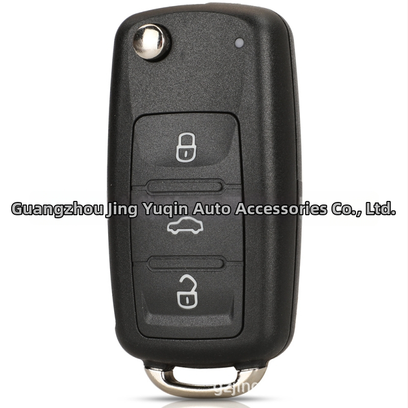 Auto võtme asenduskorpus VW/Skoda/Seat – ABS kate, metallist võtme teraga, 45 g, ilma kaugjuhita