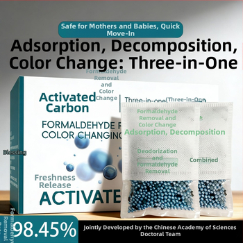 Bambuko aktyviojo anglies maišelis formaldehidui pašalinti, natūralus kvapas, tinkamas patalpoms, prekės ženklas Release freshness