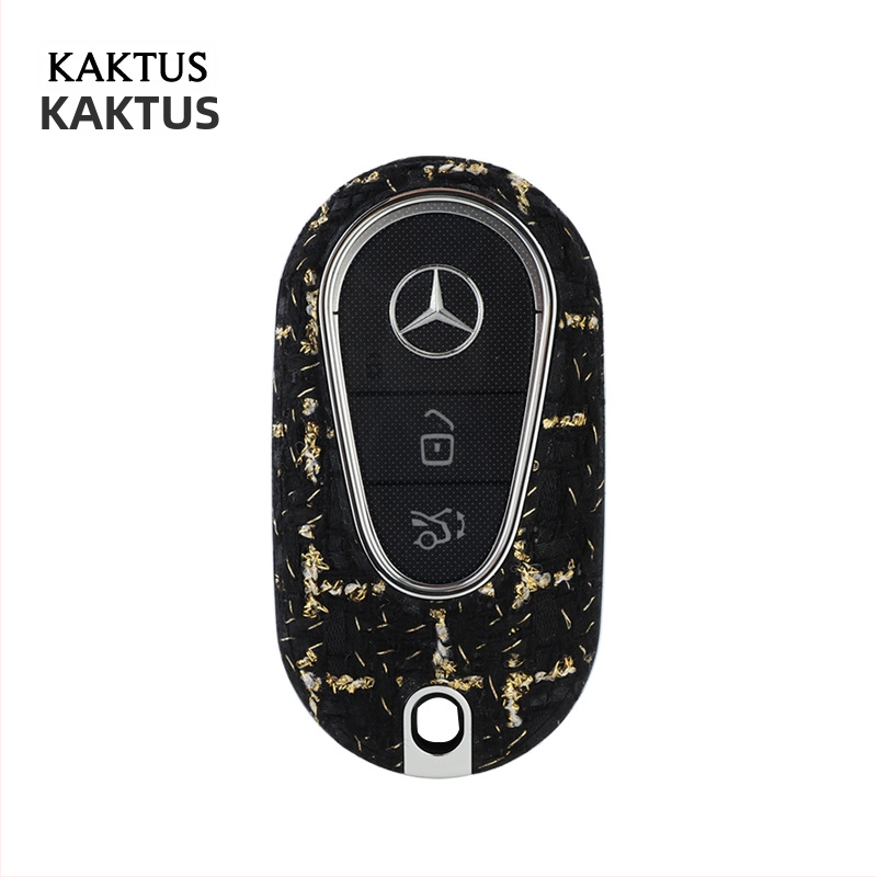 Obal na kľúč Mercedes-Benz pre C triedu a S triedu, Materiál PC, Jednoduchý štýl, Možnosť personalizovanej úpravy
