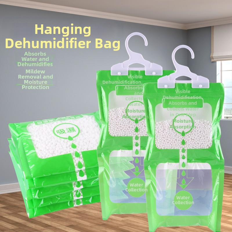 Kuxin Visací Desikantný Vrecúško Do Šatníka – Bez vône, Sušenie a Odvlhčovanie, Zavesenie, 50/80/100 g