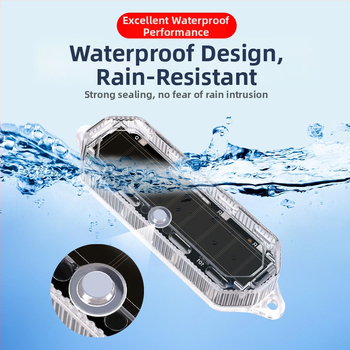 LED galinis žibintas MS-040, ABS + PCB plokštė, universalus suderinamumas, Cool Galen