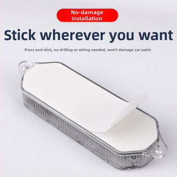 LED galinis žibintas MS-040, ABS + PCB plokštė, universalus suderinamumas, Cool Galen