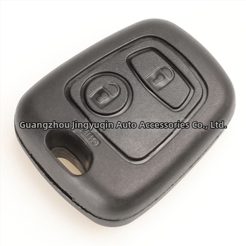 Automobilio rakto keitimo korpusas Toyota, Peugeot, Citroën – 2 mygtukų tiesus peilis; ABS korpusas; metalinė rakto plokštė; suderinami modeliai: 107, 207, 307, 407, 206, 306, 406