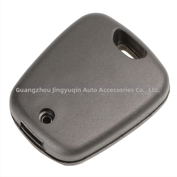 Automobilio rakto keitimo korpusas Toyota, Peugeot, Citroën – 2 mygtukų tiesus peilis; ABS korpusas; metalinė rakto plokštė; suderinami modeliai: 107, 207, 307, 407, 206, 306, 406