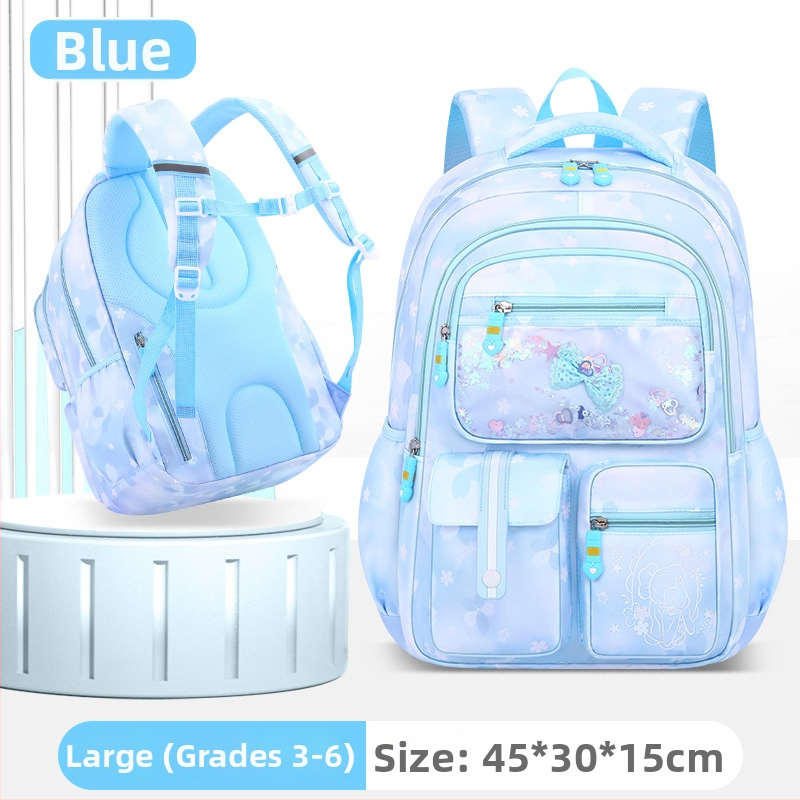 Koolikott 3.–4. klassi õpilastele: kerge, suur maht, veekindel, selja kaitse, õhu padja rihmad