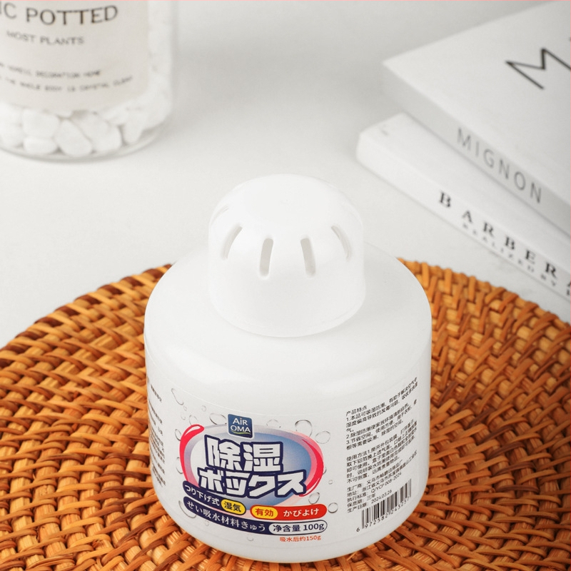 Air OMA Drėgmės sugėrimo dėžutė — Drėgmės absorbcija, Pelėsių atsparumas, Skirta bendrabūtyje — 0,15 kg, Pakuota dėžutėje, Padėkite horizontaliai